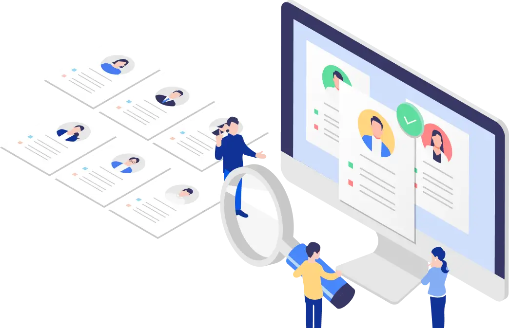 ご依頼内容が決まっていなくても採用業務の棚卸しから対応可能